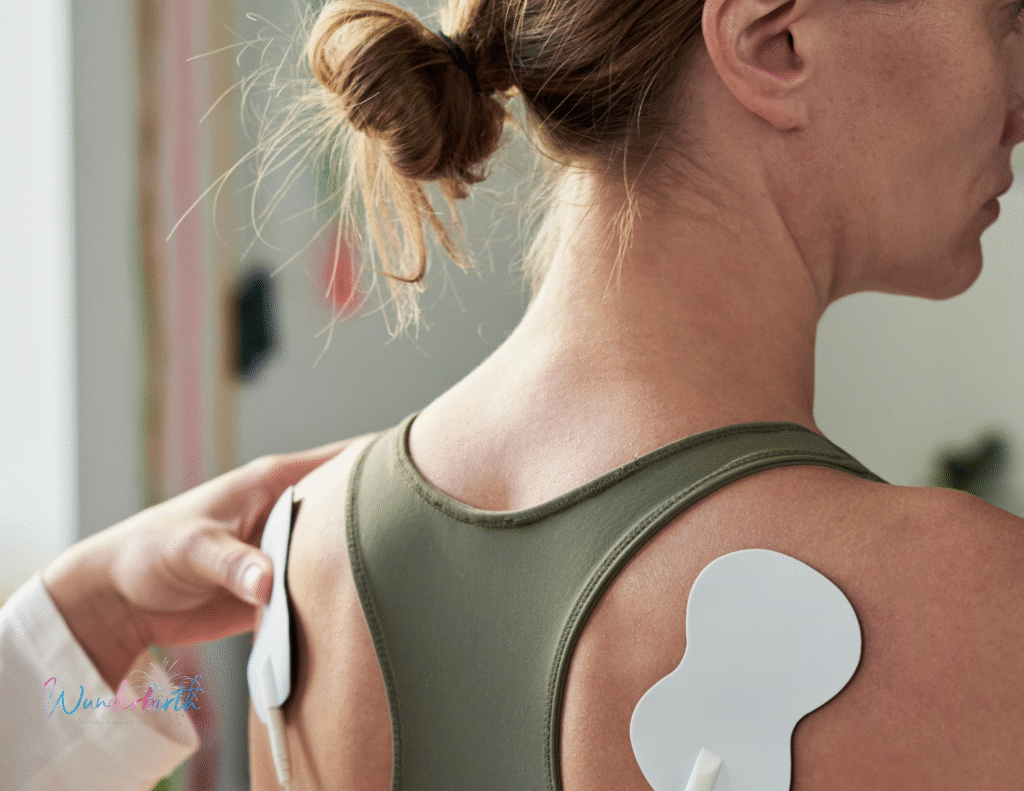 A favorite for home birth pain relief is TENS unit for the early stages of labor.